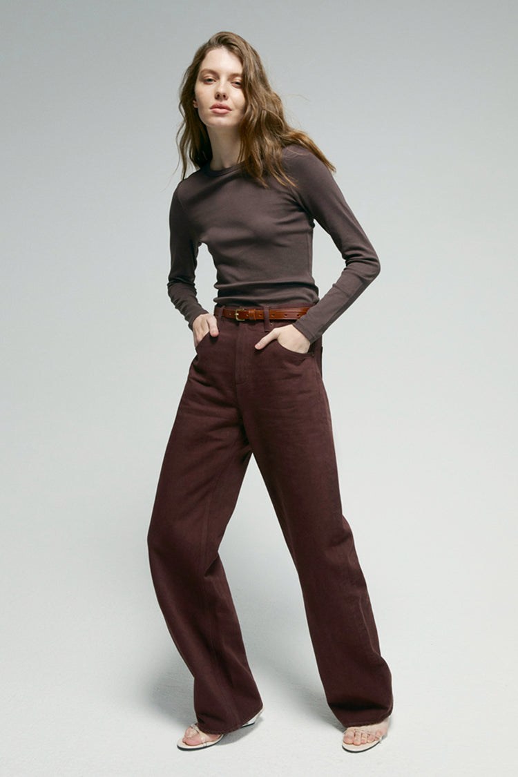Slope Curve Jeans HJ039 by Hey Joanie
