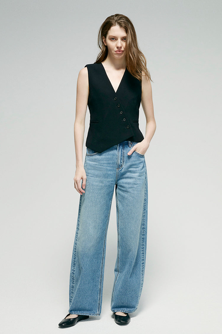 Slope Curve Jeans HJ039 by Hey Joanie