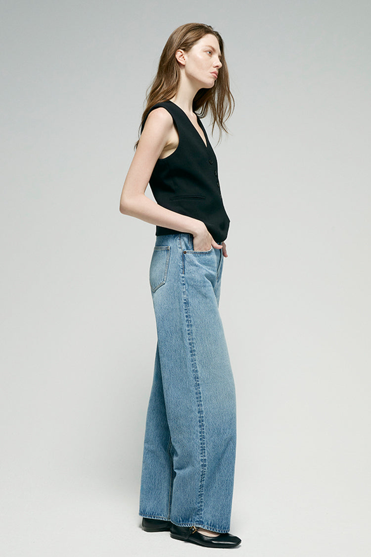 Slope Curve Jeans HJ039 by Hey Joanie
