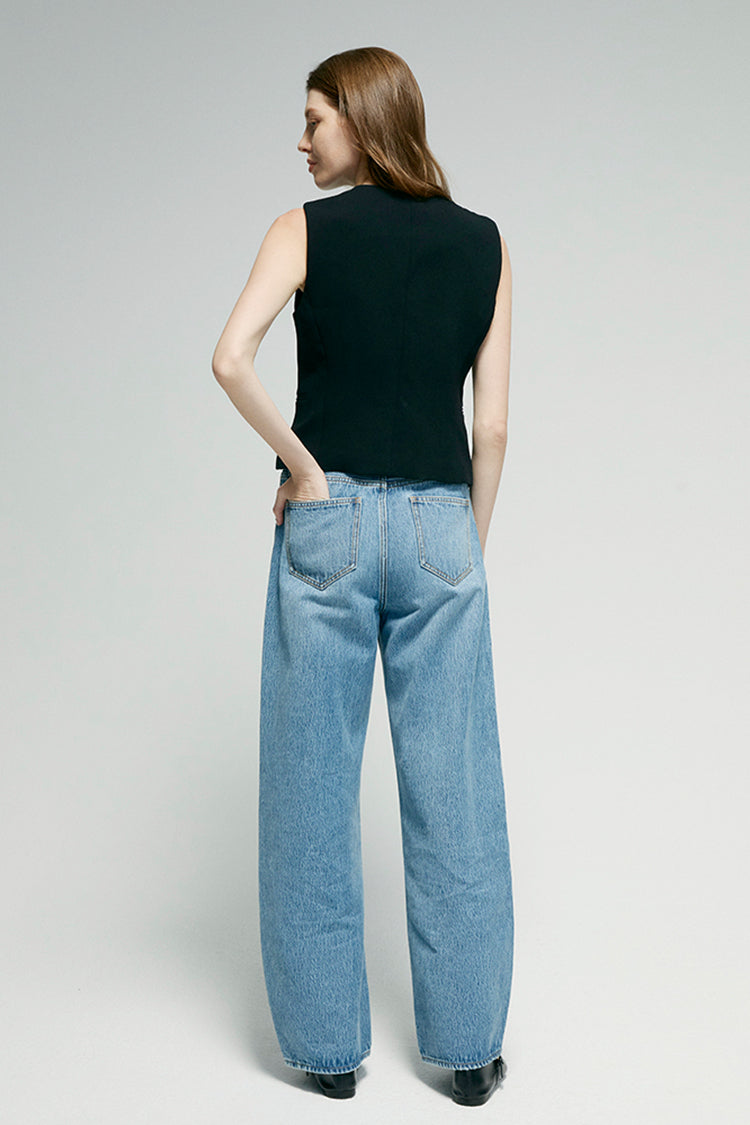Slope Curve Jeans HJ039 by Hey Joanie