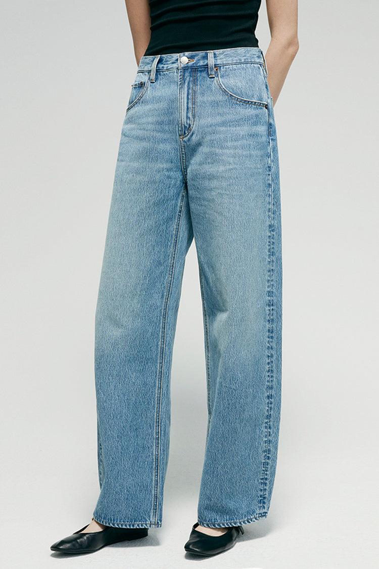 Slope Curve Jeans HJ039 by Hey Joanie