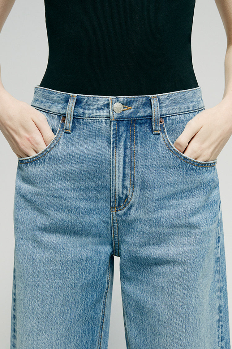 Slope Curve Jeans HJ039 by Hey Joanie
