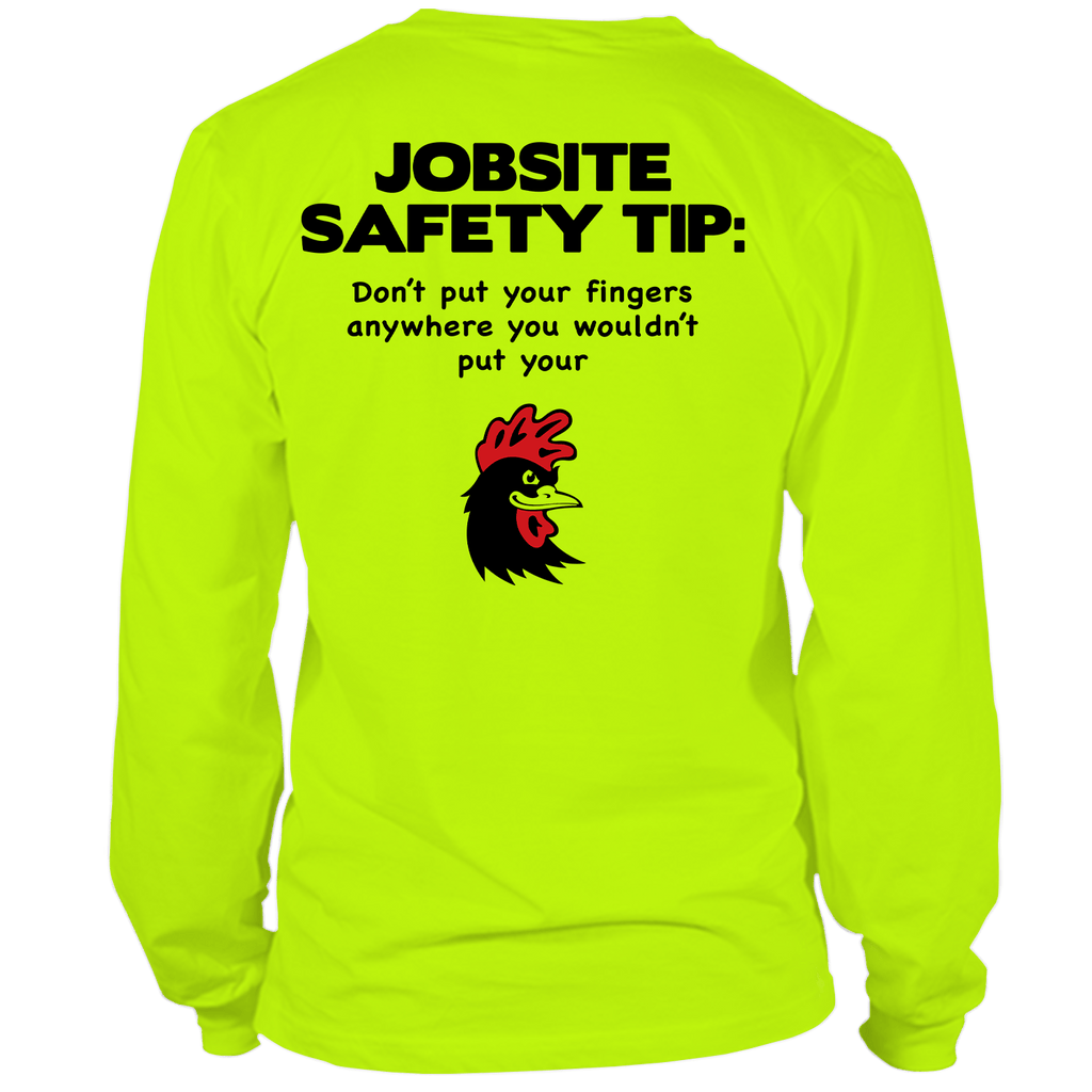Jobsite - Long Sleeve Hi-Vis T-Shirt by Armed American Supply