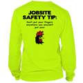 Jobsite - Long Sleeve Hi-Vis T-Shirt by Armed American Supply