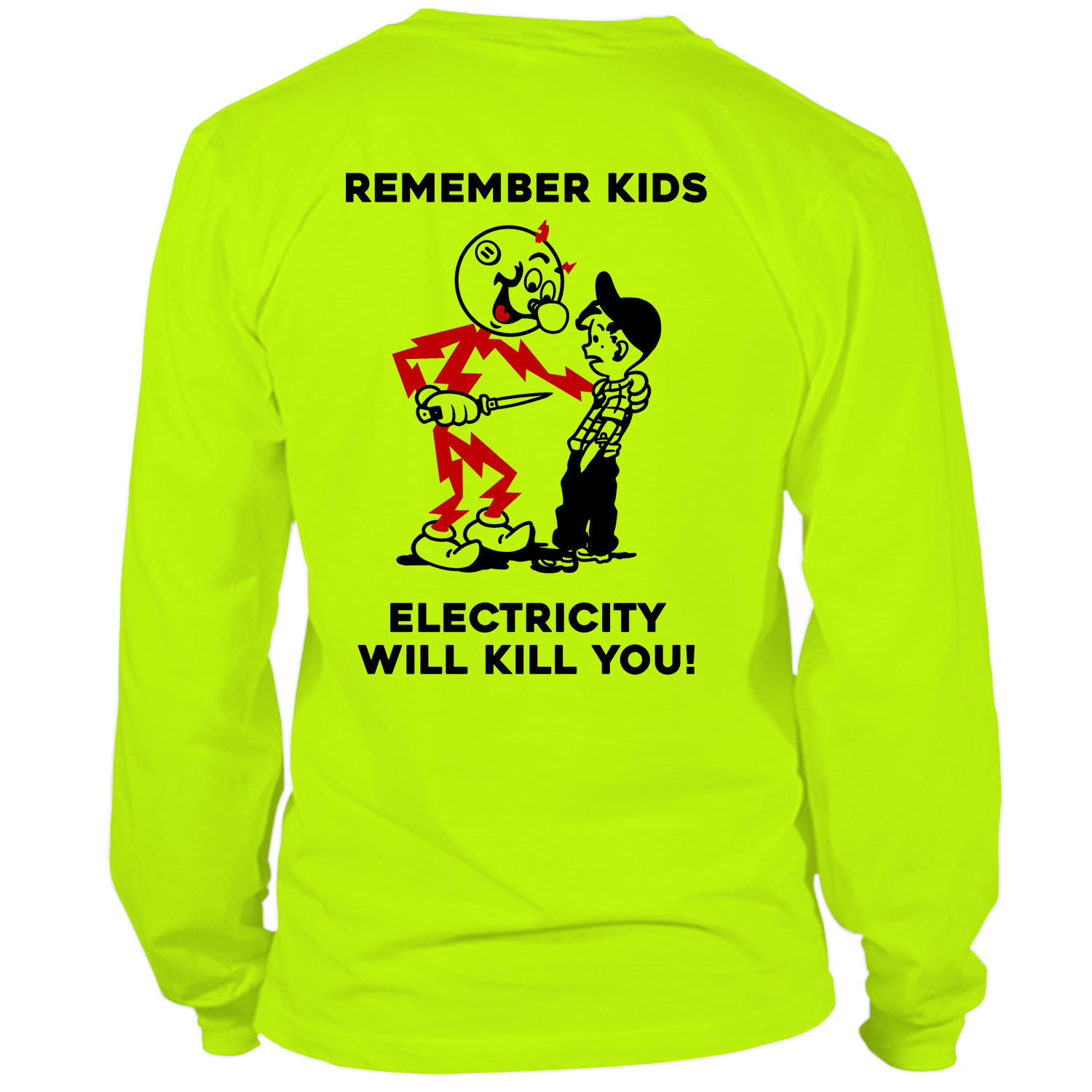 Remember Kids - Long Sleeve Hi-Vis T-Shirt by Armed American Supply