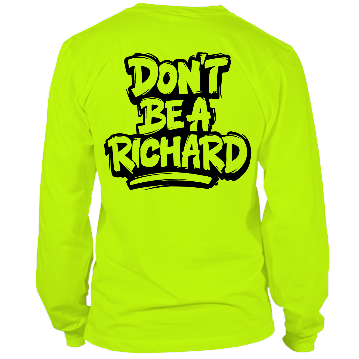 Richard - Long Sleeve Safety Yellow Hi-Vis T-Shirt by Armed American Supply