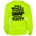 Snap - Long Sleeve Hi-Vis T-Shirt by Armed American Supply