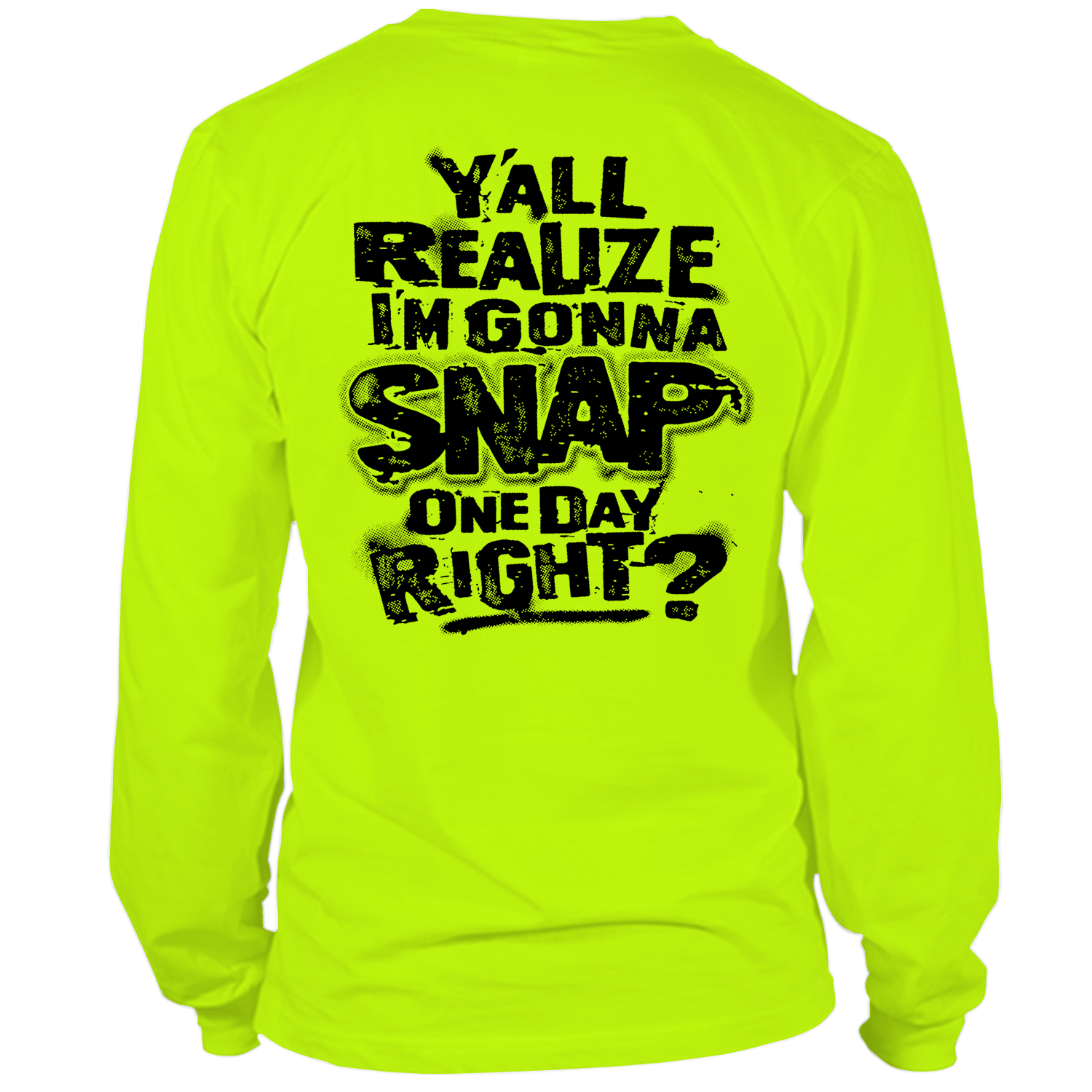 Snap - Long Sleeve Hi-Vis T-Shirt by Armed American Supply