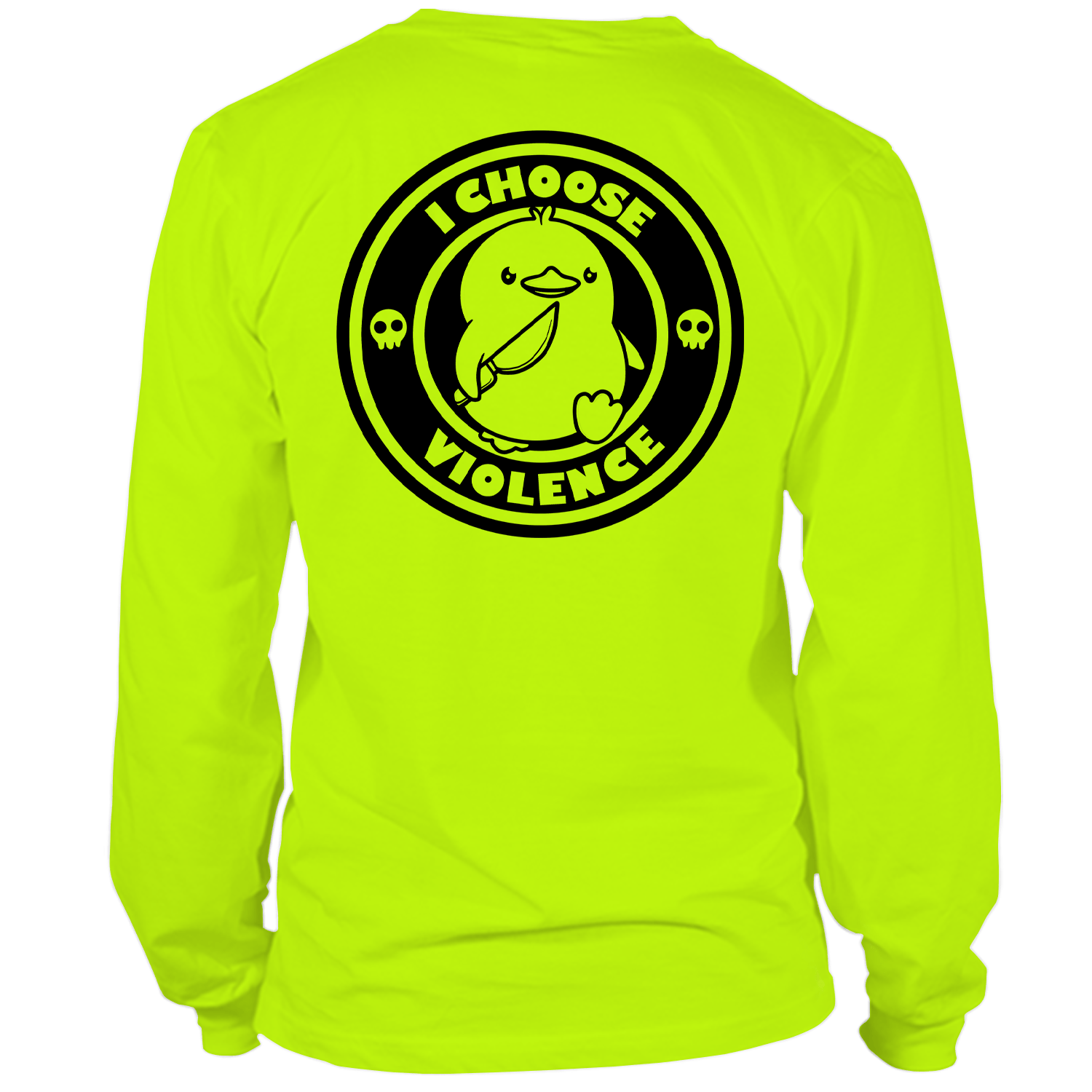 Violence - Long Sleeve Hi-Vis T-Shirt by Armed American Supply