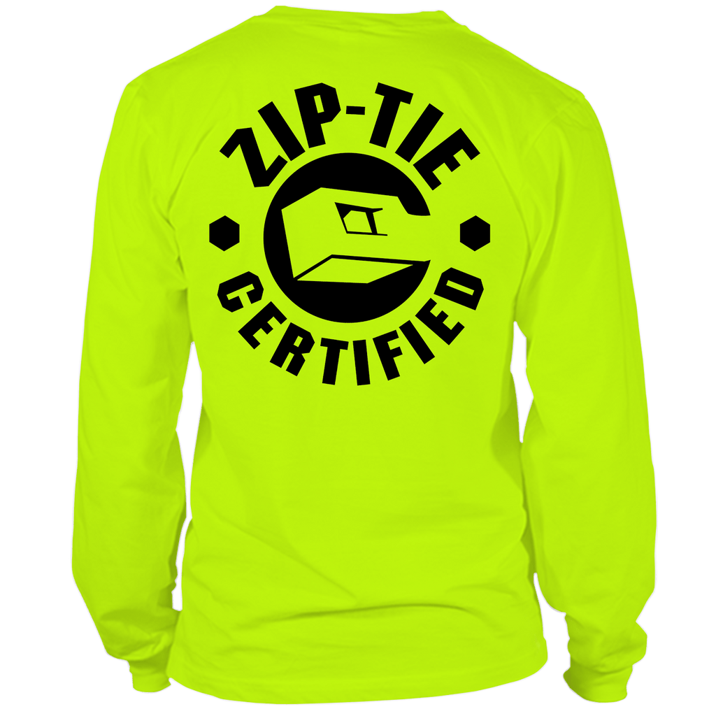 Zip Tie - Long Sleeve Hi-Vis T-Shirt by Armed American Supply