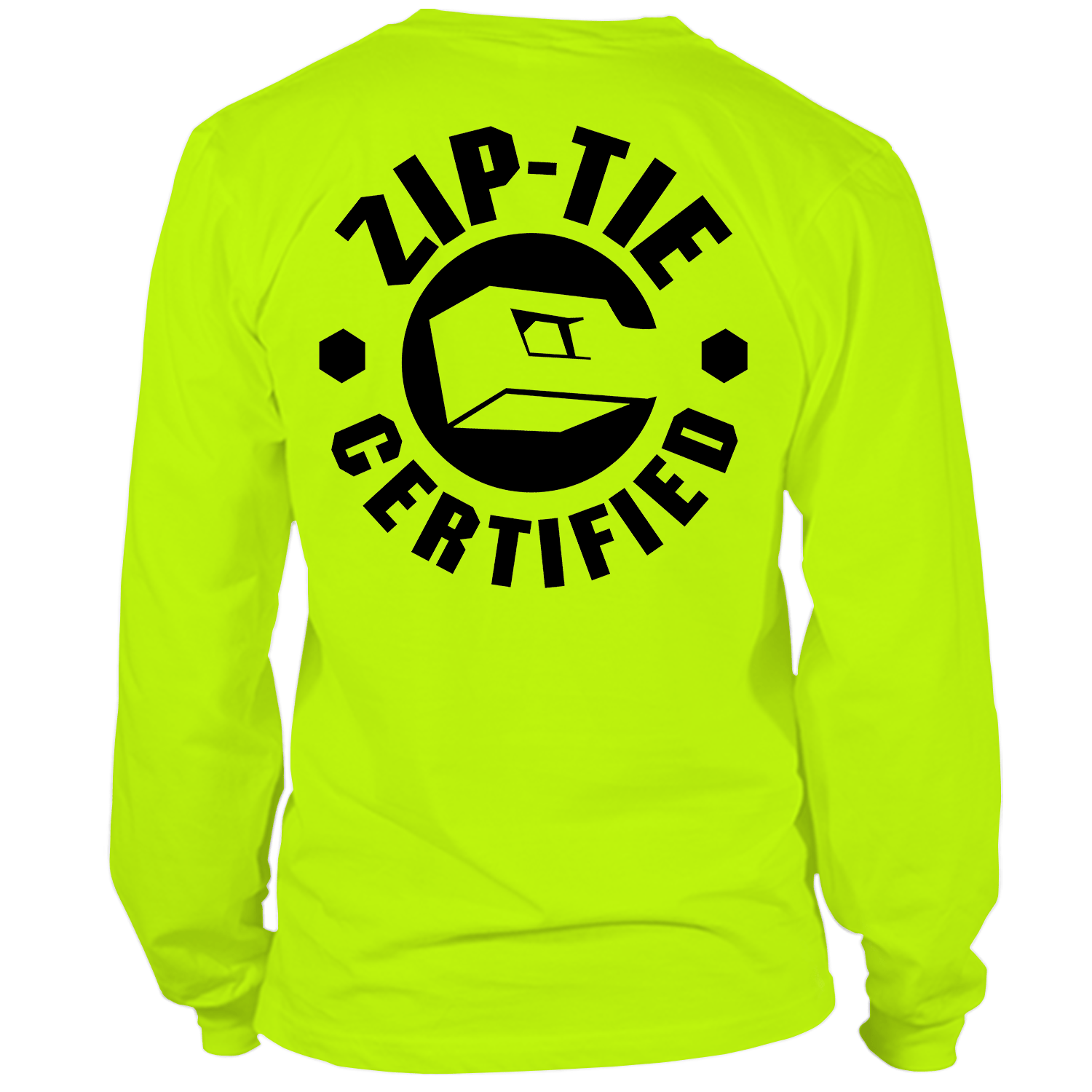 Zip Tie - Long Sleeve Hi-Vis T-Shirt by Armed American Supply