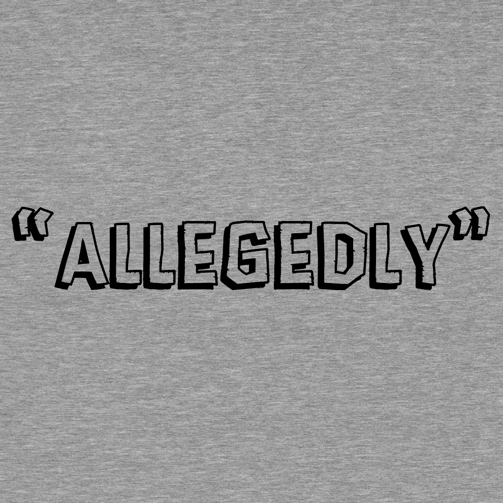 Allegedly - Safety Yellow T-Shirt by Armed American Supply