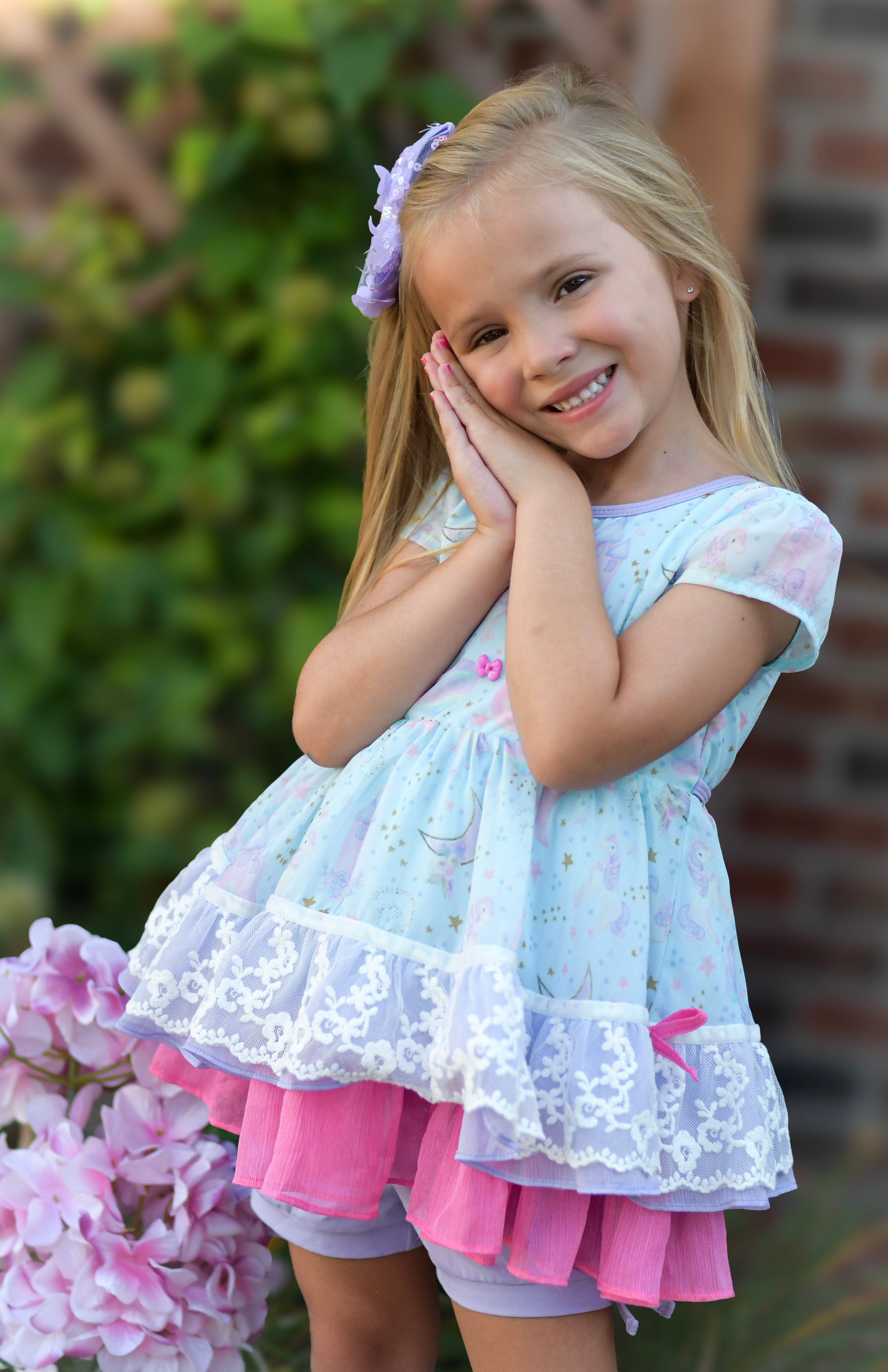 Blair Tunic Set - Once Upon a Fairytale by Always In Bloom Clothing Co
