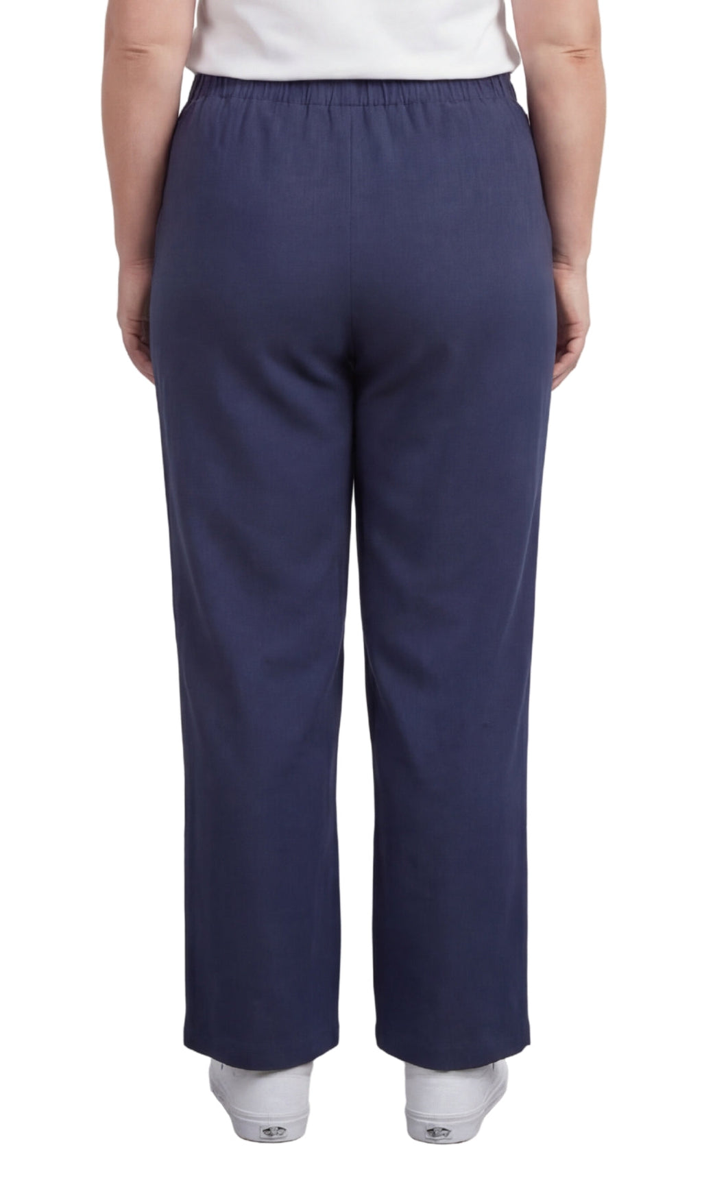 Women's Lightweight Pull-On Denim Jeans — Elastic Waist No Zipper by TURTLE BAY APPAREL