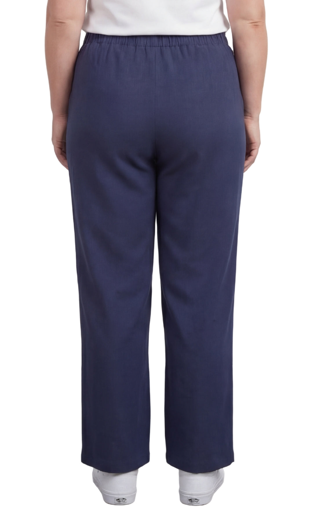 Women's Lightweight Pull-On Denim Jeans — Elastic Waist No Zipper by TURTLE BAY APPAREL