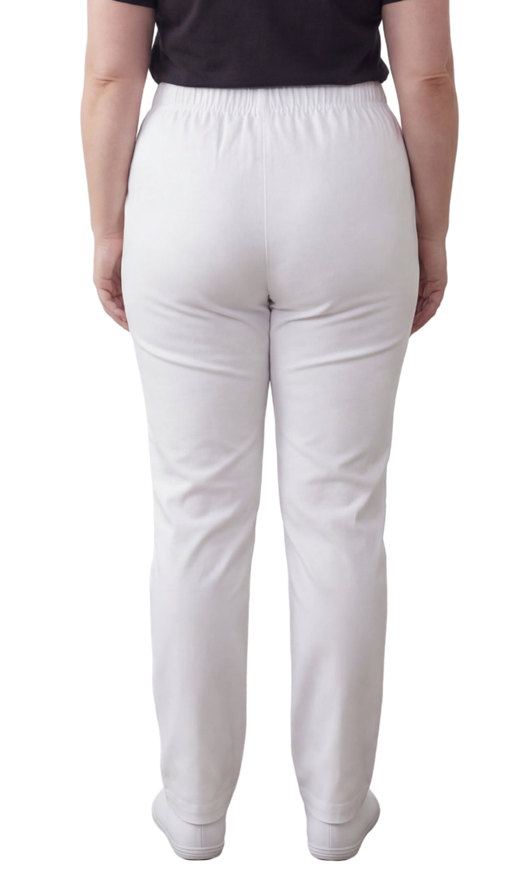 Women's Lightweight Pull-On Denim Jeans — Elastic Waist No Zipper by TURTLE BAY APPAREL