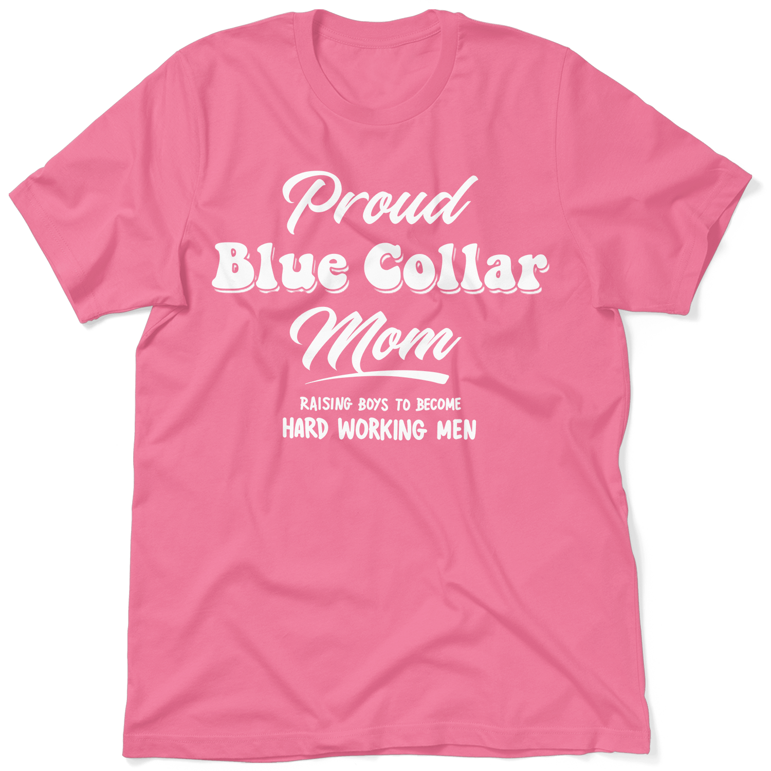 Proud Blue Collar Mom - T-Shirt by Armed American Supply