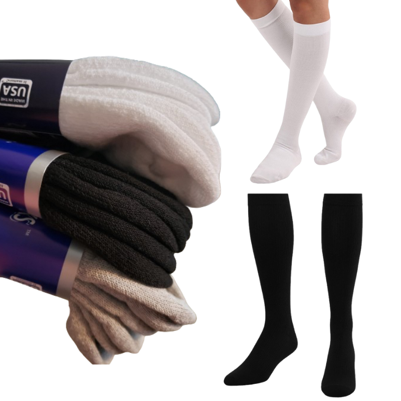 Women's Over The Calf Compression Stocking Socks (1 Pair) by DSC
