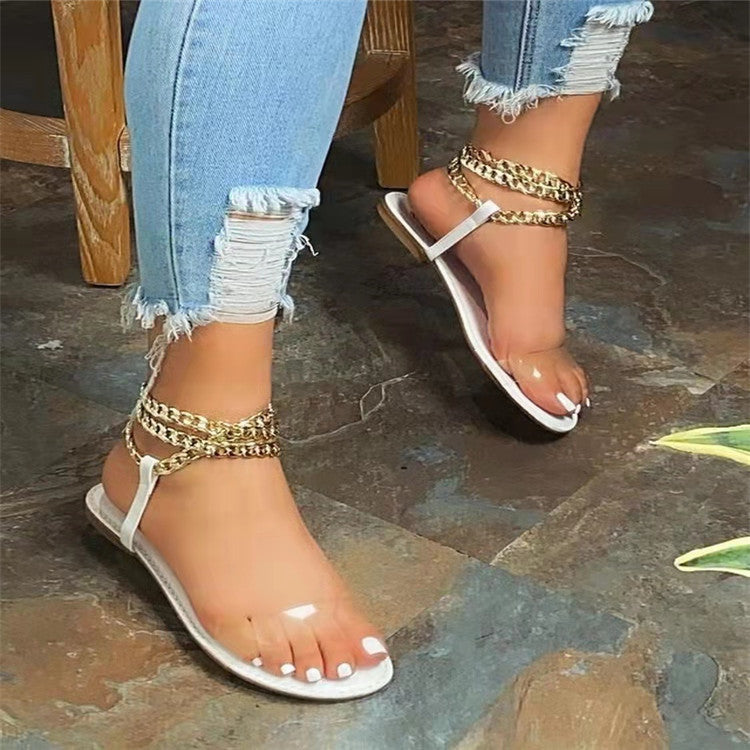 Women's Cutout Platform Sandals | Breathable Open-Toe PU Heels by Sarah Express