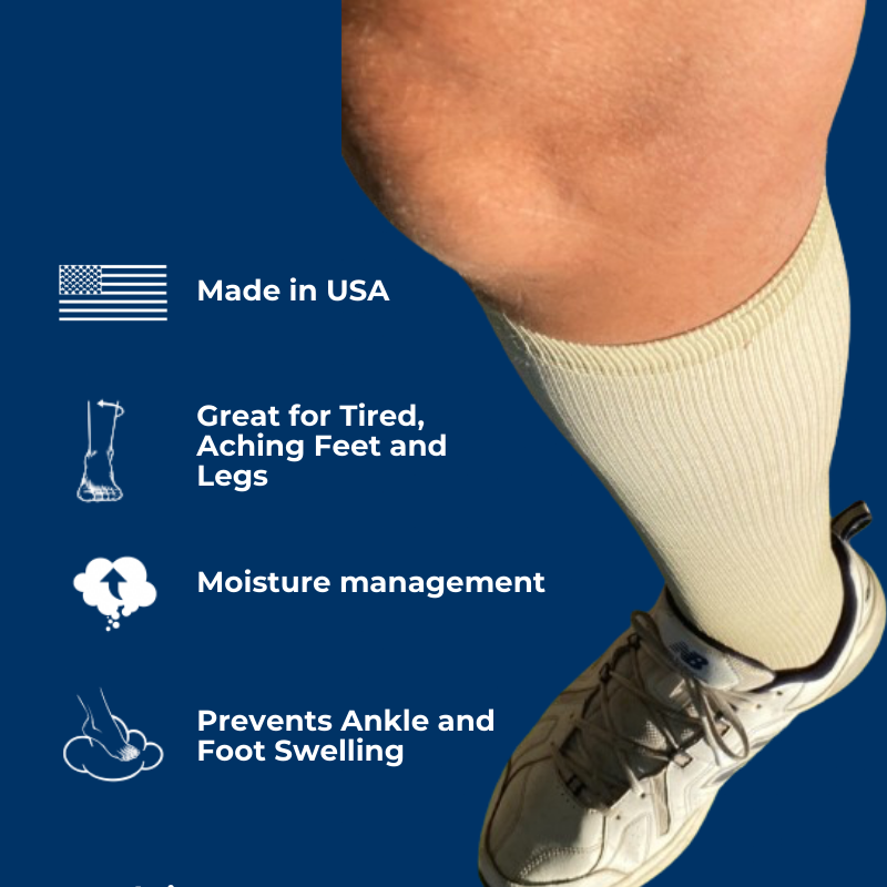 Women's Over The Calf Compression Stocking Socks (1 Pair) by DSC