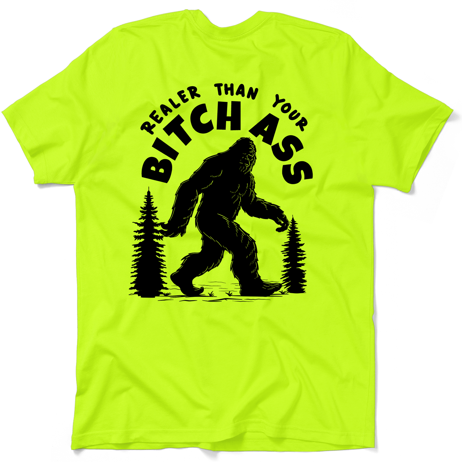 Realer Than You - Safety Yellow T-Shirt by Armed American Supply