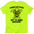 Earned Not Given - Safety Yellow T-Shirt by Armed American Supply