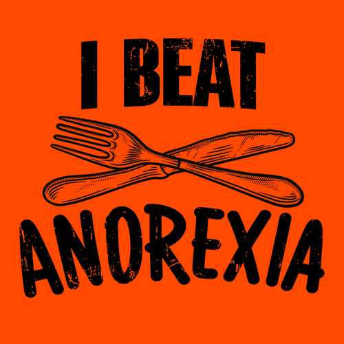 Beat Anorexia - Safety Yellow T-Shirt by Armed American Supply