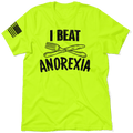 Beat Anorexia - Safety Yellow T-Shirt by Armed American Supply