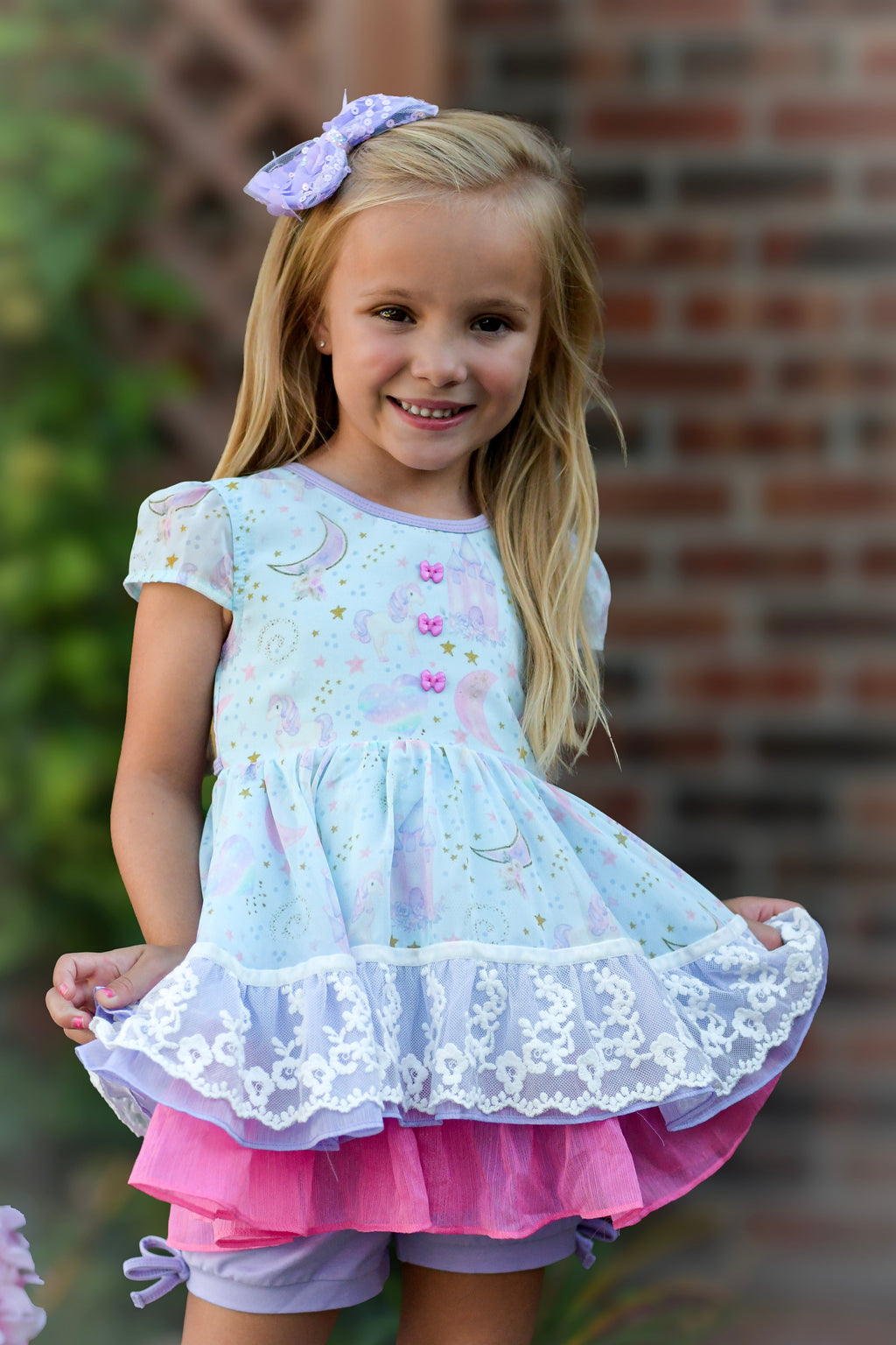 Blair Tunic Set - Once Upon a Fairytale by Always In Bloom Clothing Co