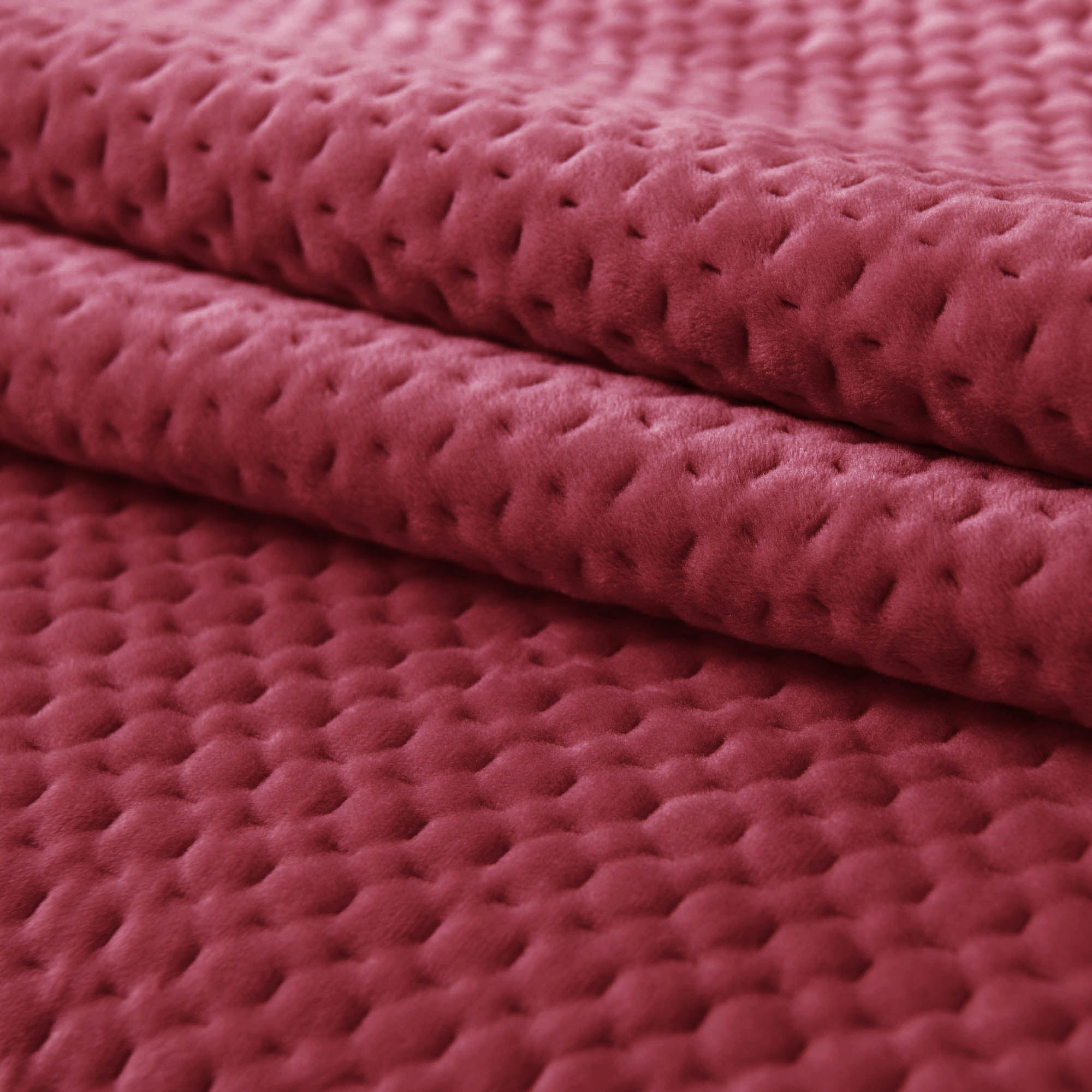 Kasentex All Season Cozy Velvet Quilt Set with Shams, Queen, King, Room Decor, Graduation Gifts by Kasentex
