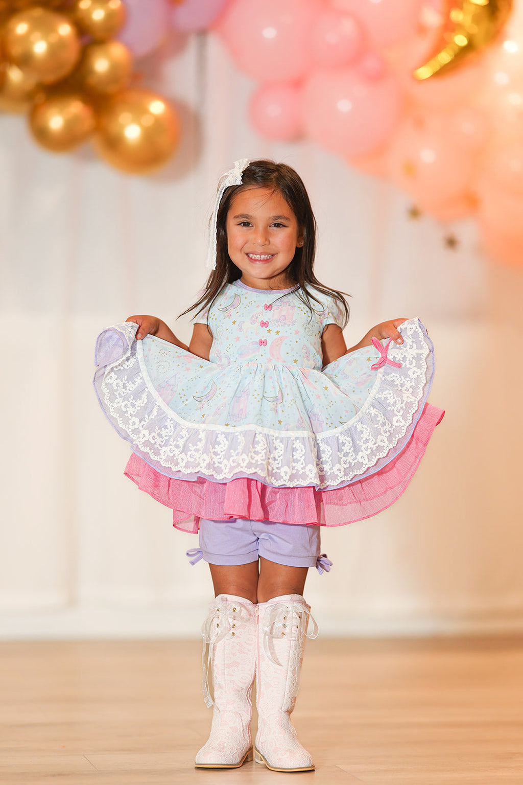 Blair Tunic Set - Once Upon a Fairytale by Always In Bloom Clothing Co