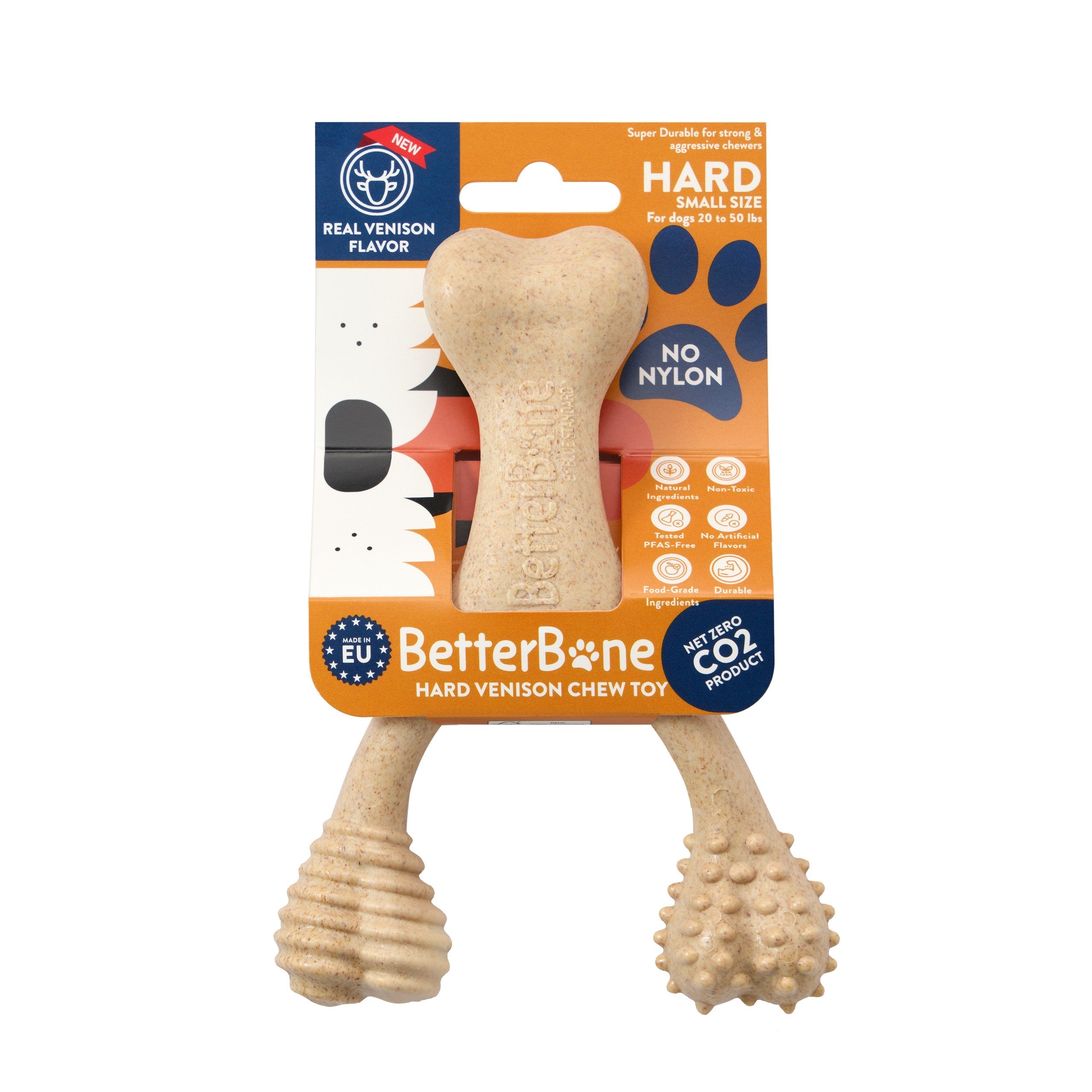 BetterBone HARD Chew Toy by BetterBone All Natural Eco-Friendly Dog Chews & Bones