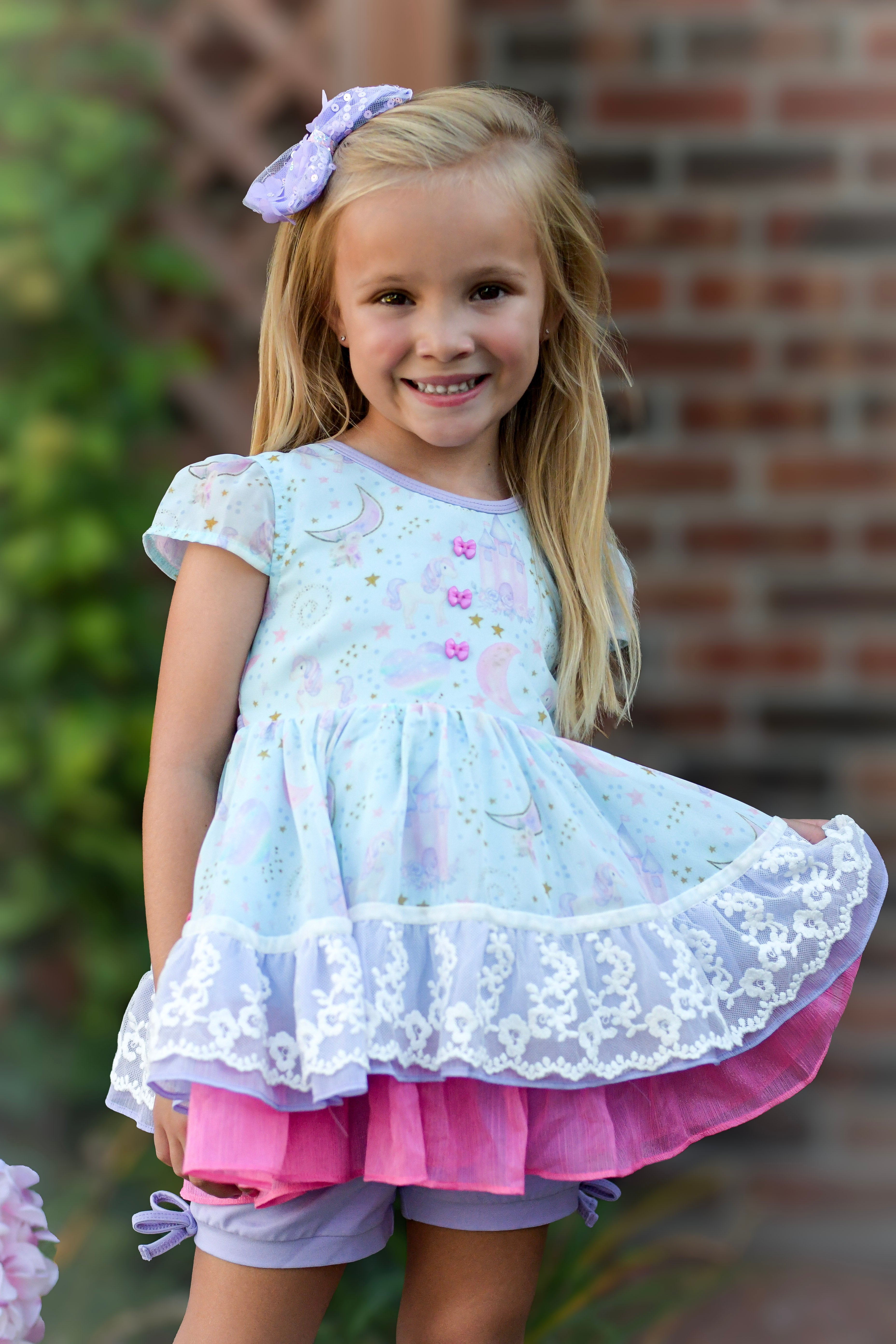Blair Tunic Set - Once Upon a Fairytale by Always In Bloom Clothing Co