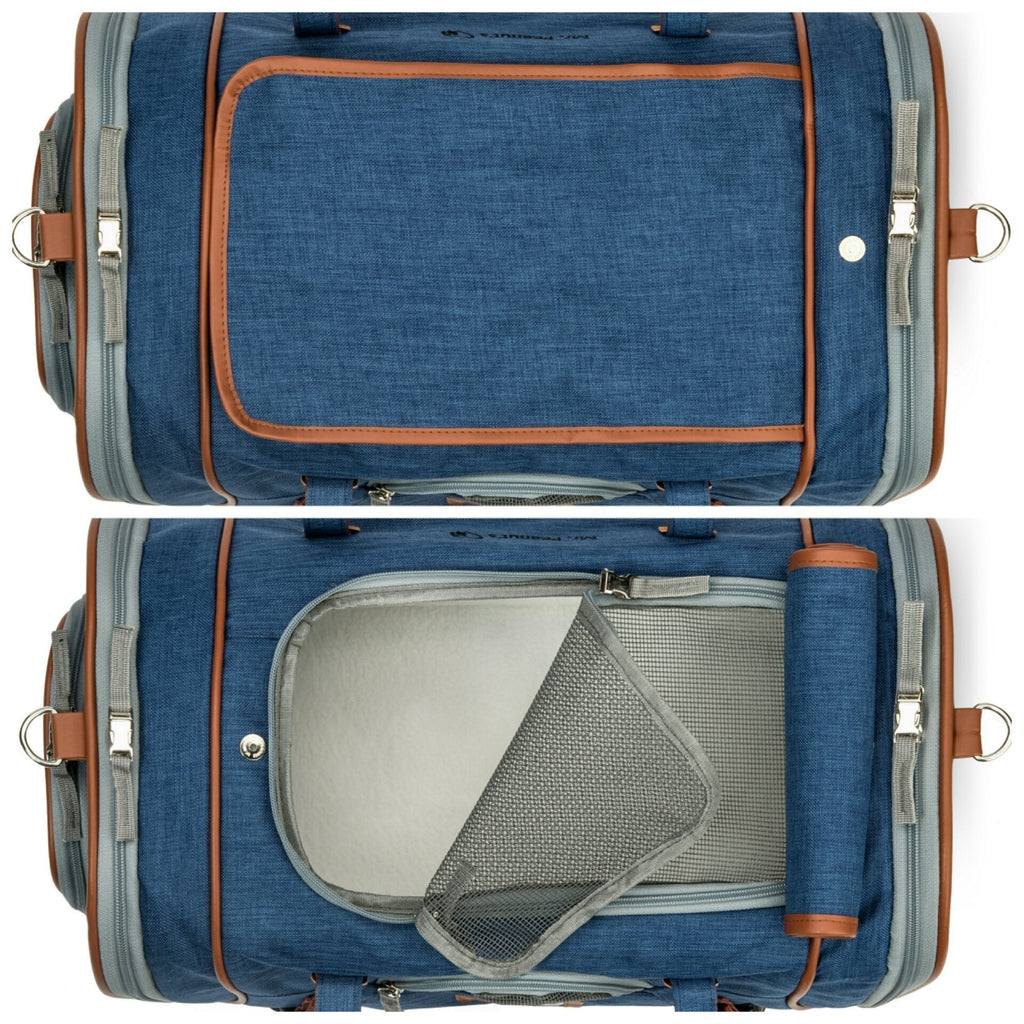 Mr. Peanut's Gold Series Big Apple XL Expandable Pet Carrier V2.0 by Mr. Peanut's Pet Carriers