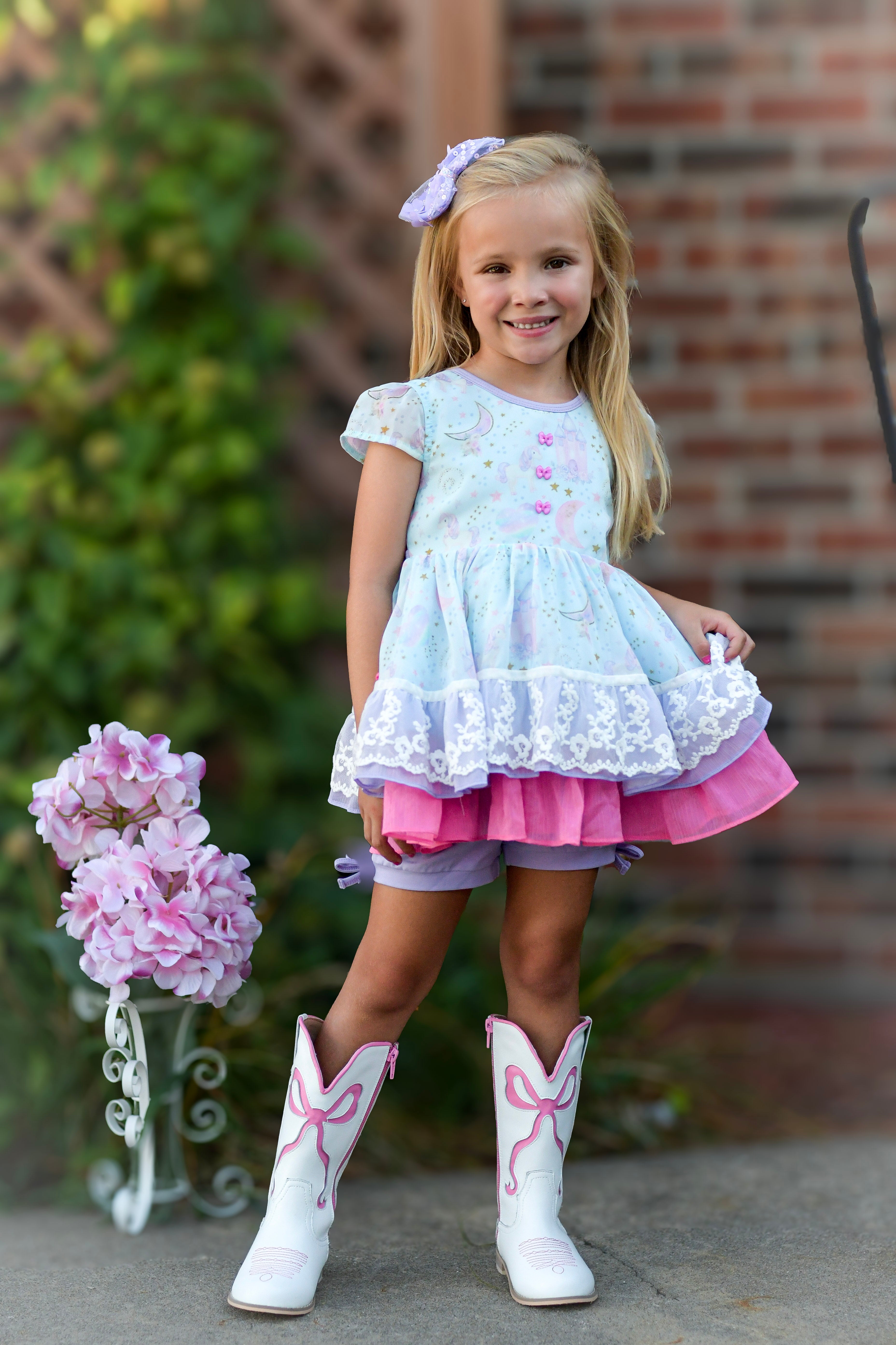 Blair Tunic Set - Once Upon a Fairytale by Always In Bloom Clothing Co