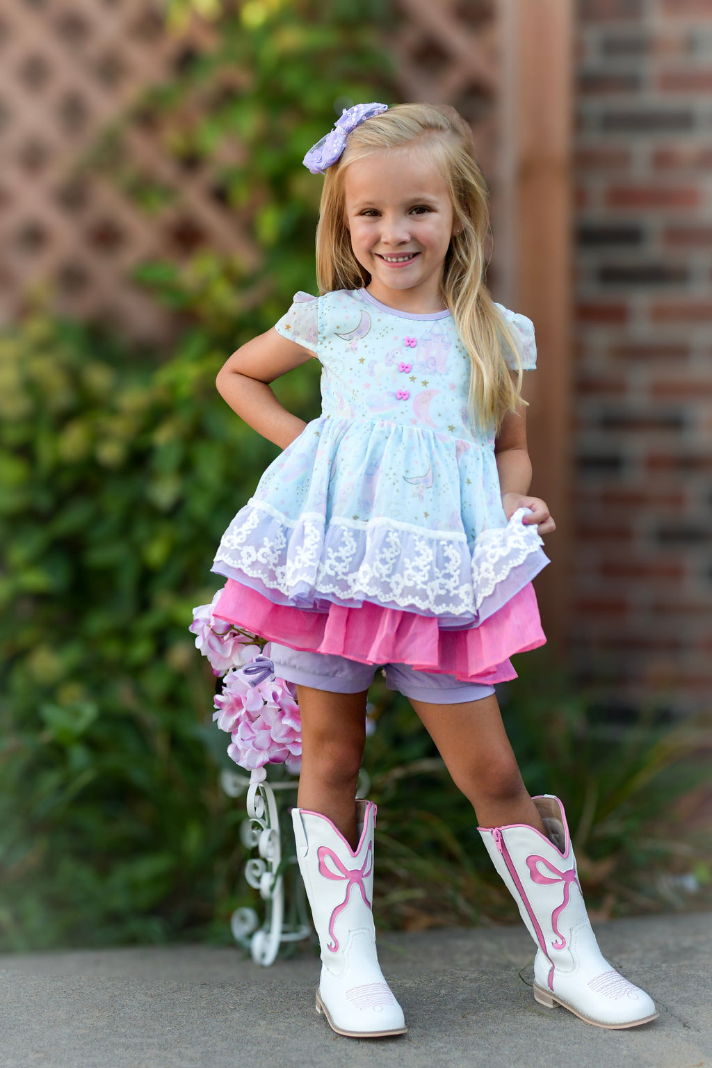 Blair Tunic Set - Once Upon a Fairytale by Always In Bloom Clothing Co