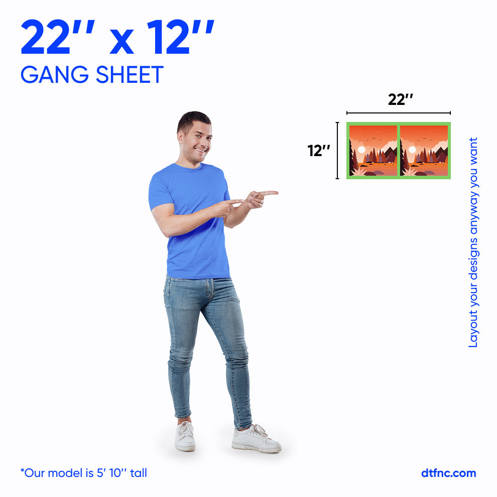 DTF Transfers - Upload Your Gang by DTF North Carolina