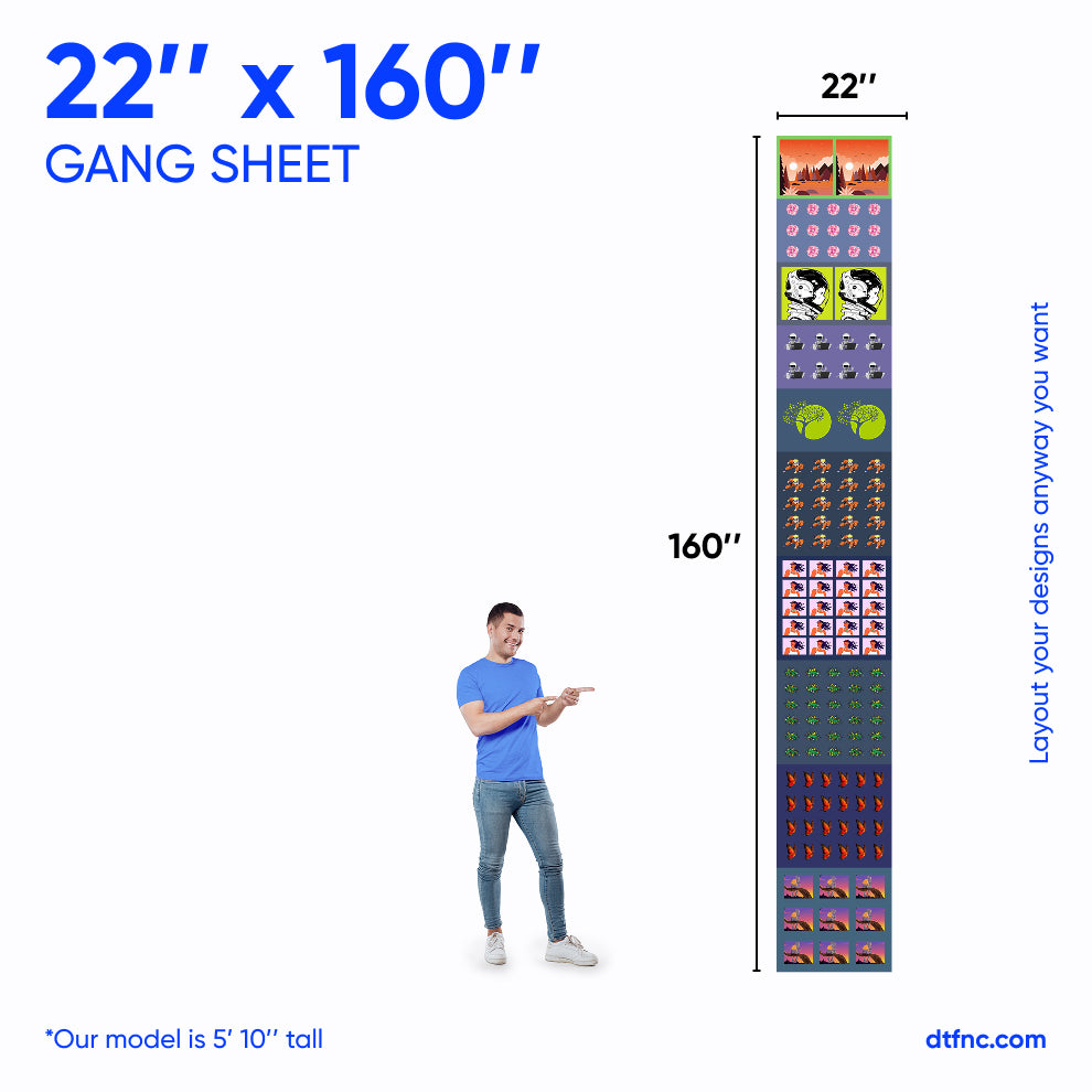 DTF Transfers - Upload Your Gang by DTF North Carolina