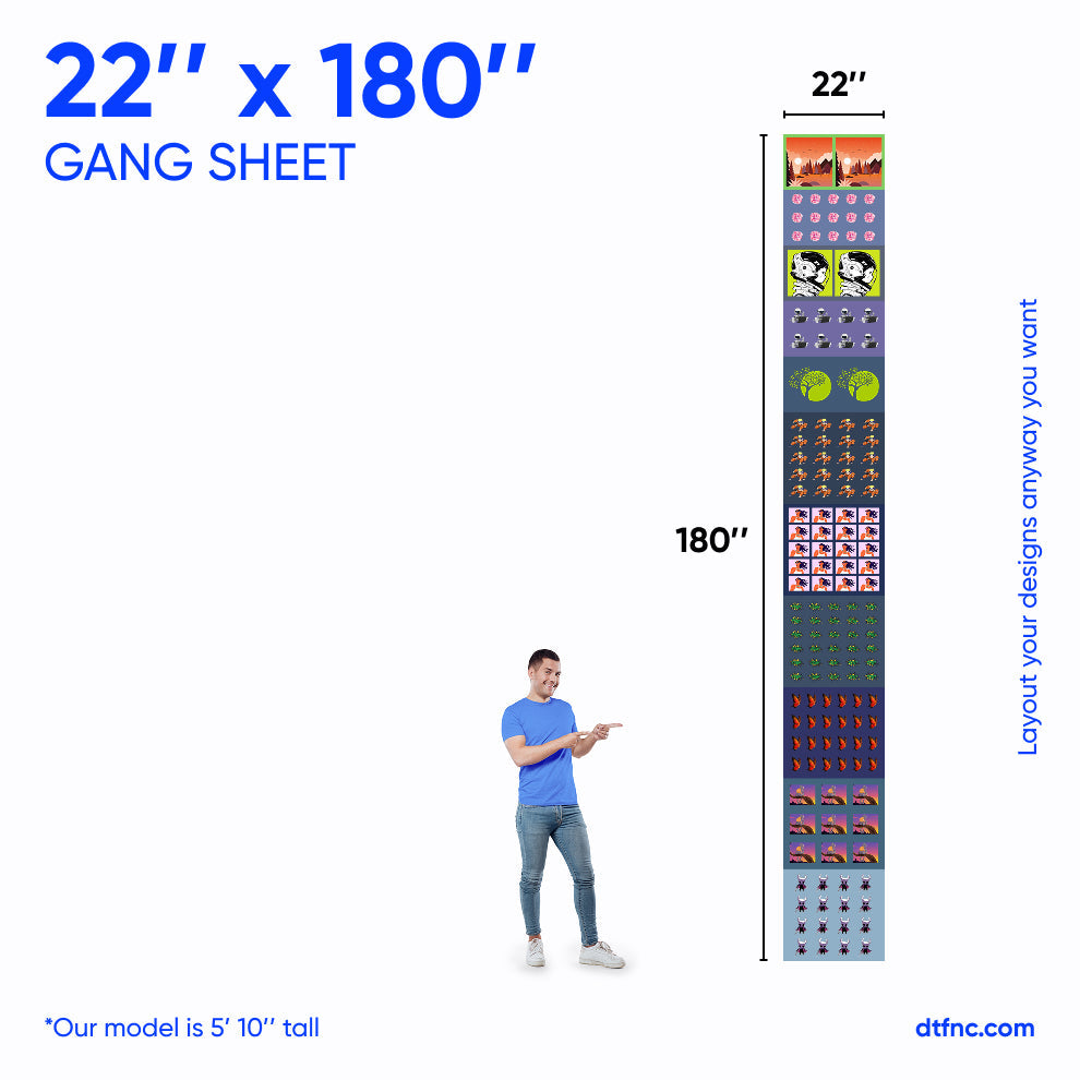 DTF Transfers - Upload Your Gang by DTF North Carolina