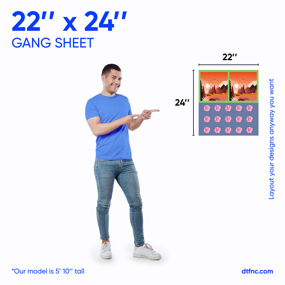 DTF Transfers - Upload Your Gang by DTF North Carolina