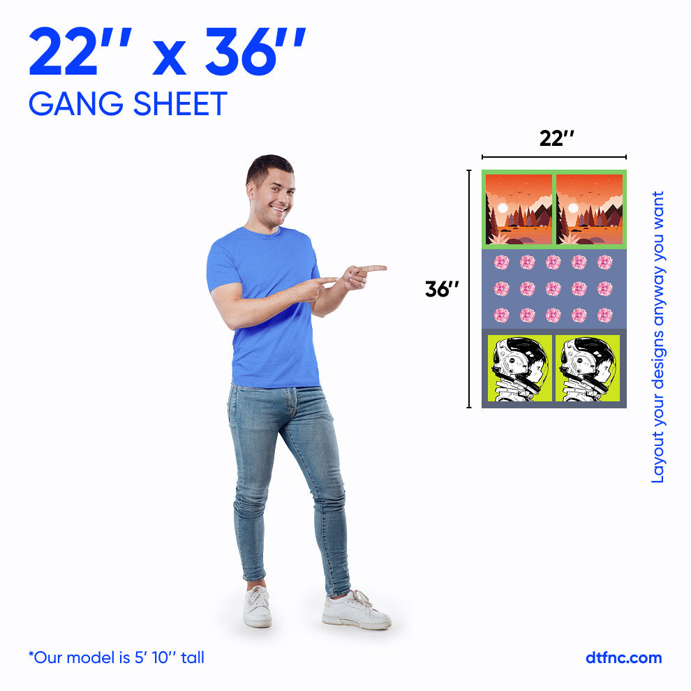 DTF Transfers - Upload Your Gang by DTF North Carolina