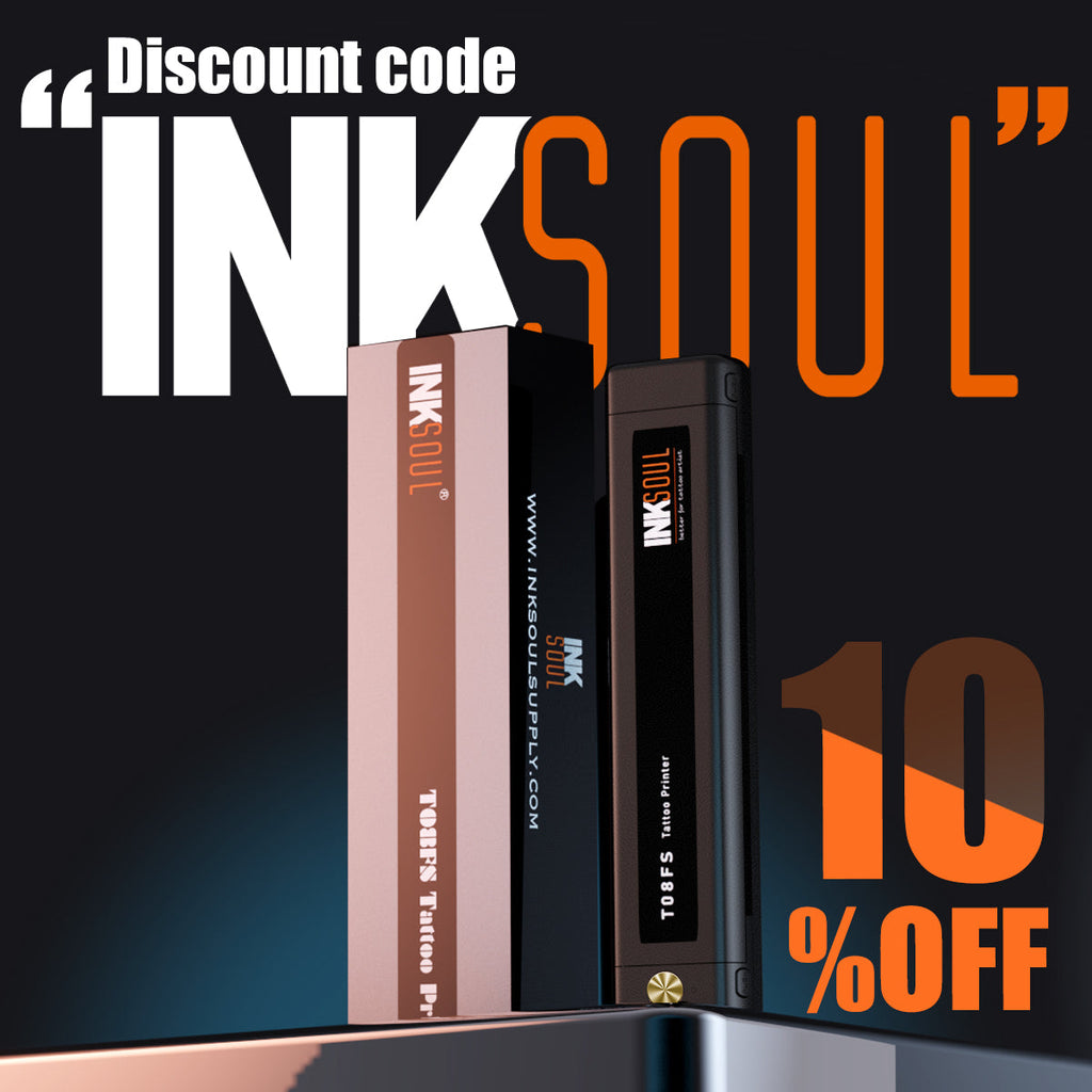 INKSOUL® T08FS Wireless Tattoo Transfer Stencil Printer-Can print shadows by INKSOULSUPPLY.COM