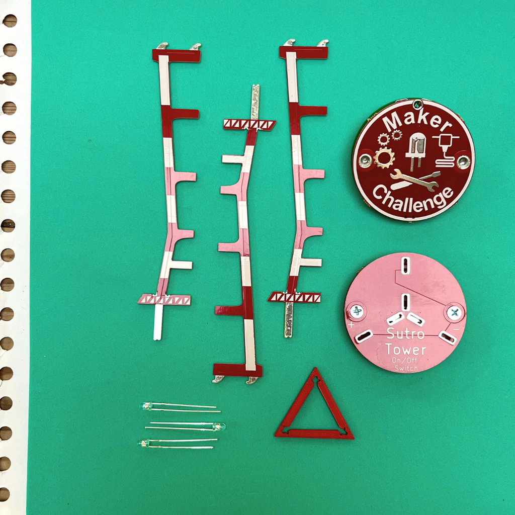 Soldering Kit: Sutro Tower by Lectrify