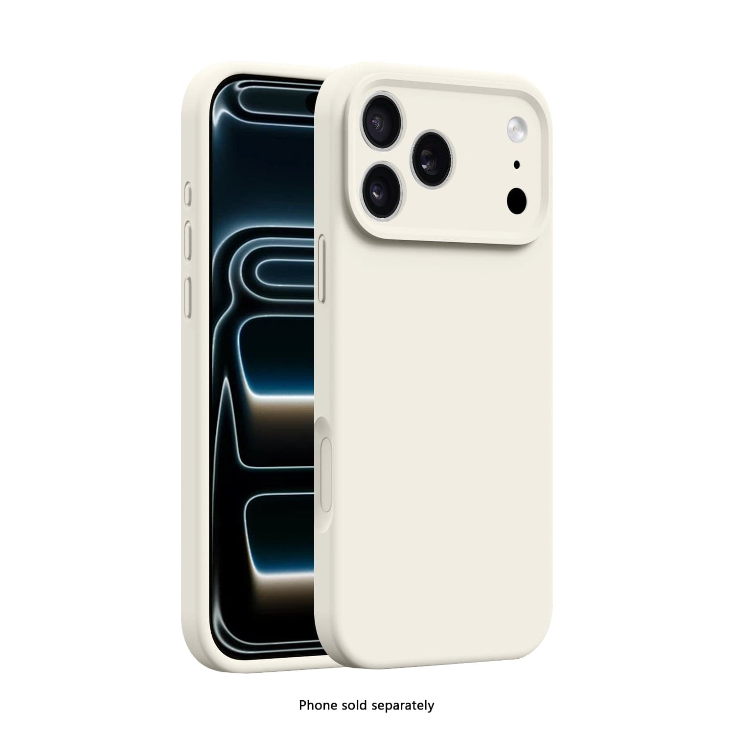 iPhone 17 Pro Case - Ultra Thin Silicone, Anti-Slip Grip | Venture Series by Zerodamage Sahara Case LLC