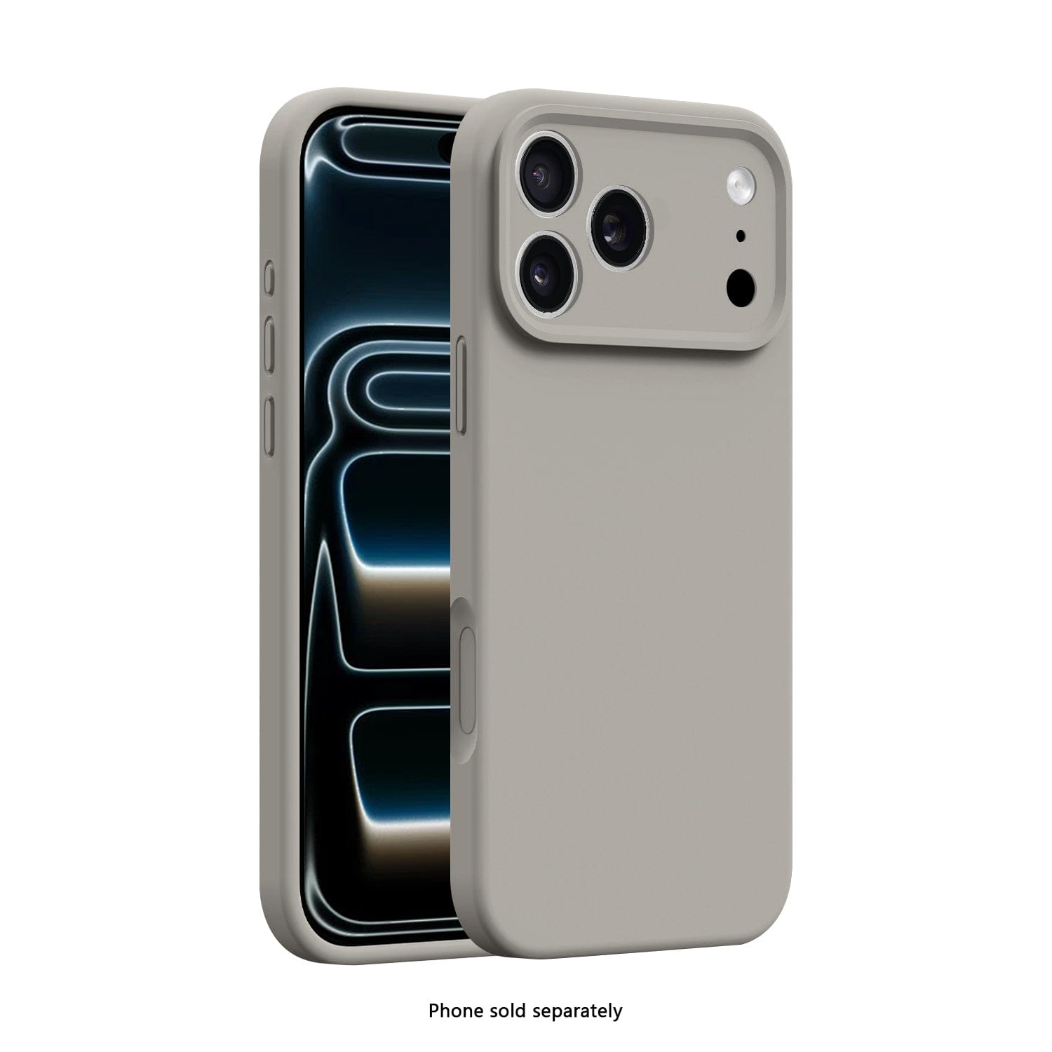iPhone 17 Pro Case - Ultra Thin Silicone, Anti-Slip Grip | Venture Series by Zerodamage Sahara Case LLC