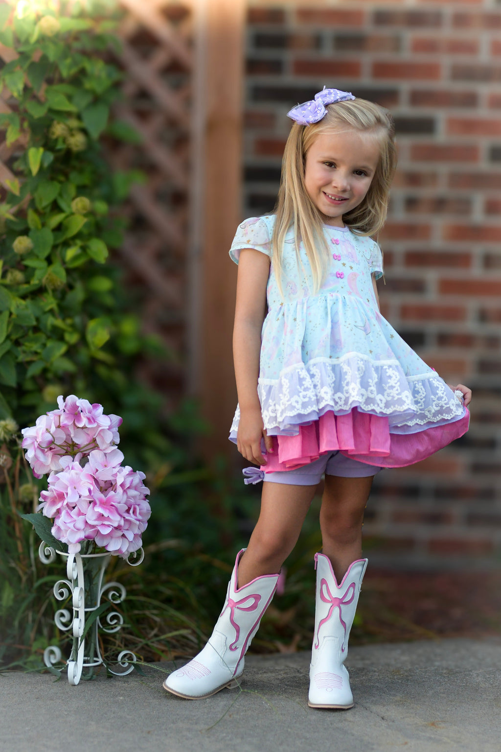 Blair Tunic Set - Once Upon a Fairytale by Always In Bloom Clothing Co