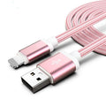 3-Pack: 10FT Heavy Duty Braided iPhone Lightning USB Cable by DailySale