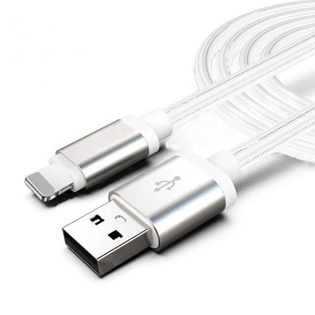 3-Pack: 10FT Heavy Duty Braided iPhone Lightning USB Cable by DailySale