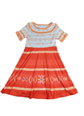 Hearing Sister Milk Silk Dress by Great Lakes Kids Apparel LLC