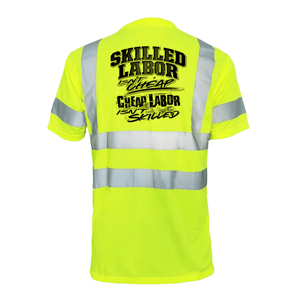 Skilled Labor - Reflective Safety T-Shirt by Armed American Supply